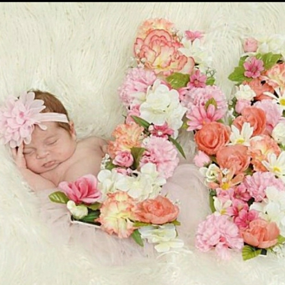 Handmade Custom Floral Letters